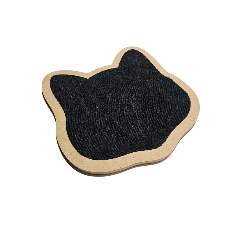 Arranhador para Gatos - Formato Rosto de Gato - 40x35cm