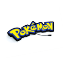 Luminoso em LED - Pokémon - Luminária de Parede - Decoração Gamer/Geek - 45x16cm - Fonte Bivolt
