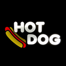 Luminoso em LED - Hot Dog - Cachorro Quente - Letreiro - Luminária de Parede - 50x26cm - Fonte Bivolt